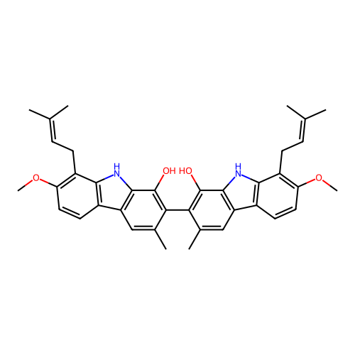 Bismurrayafoline B structure
