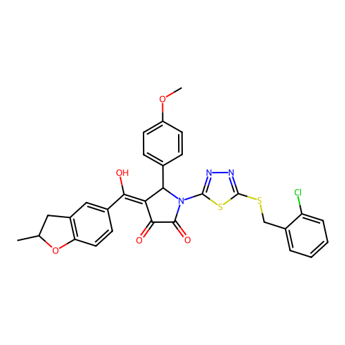 C30H24ClN3O5S2 structure