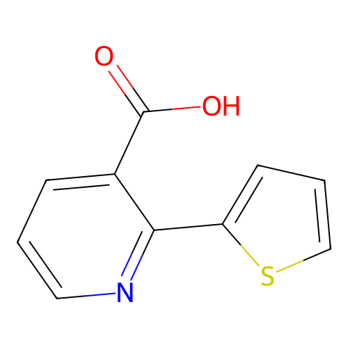 2-(Thiophen-2-YL)nicotinic acid structure