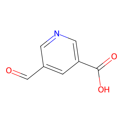5-Formylnicotinic acid structure