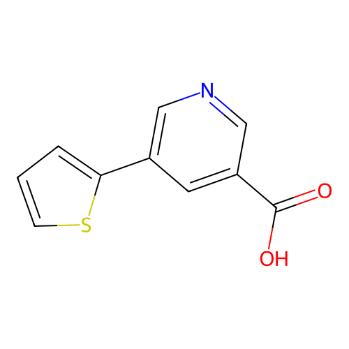 5-(Thiophen-2-yl)nicotinic Acid structure