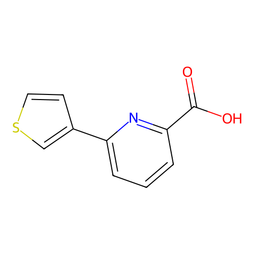 6-(Thiophen-3-yl)picolinic acid structure