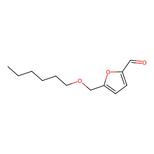 5-(Hexoxymethyl)furan-2-carbaldehyde structure