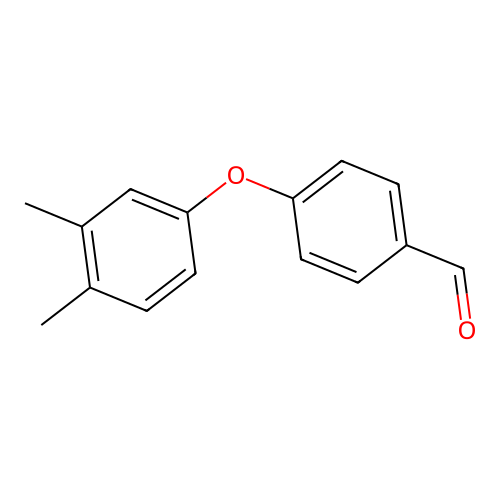 4-(3,4-Dimethylphenoxy)benzaldehyde structure