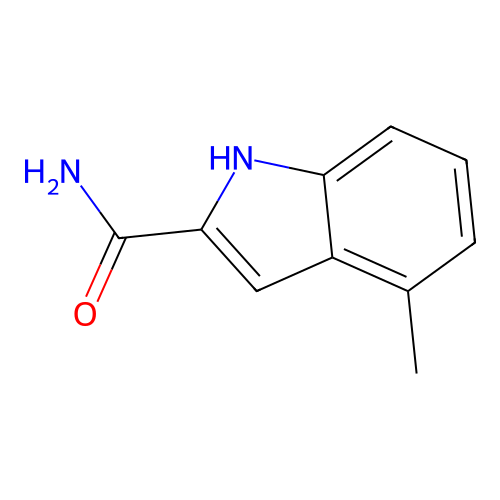 4-methyl-1H-indole-2-carboxamide structure