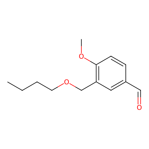 3-(Butoxymethyl)-4-methoxybenzaldehyde structure