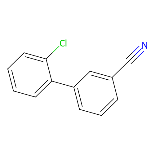 2'-Chloro-[1,1'-biphenyl]-3-carbonitrile structure