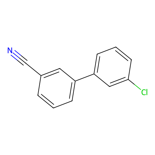 3-(3-Chlorophenyl)benzonitrile structure