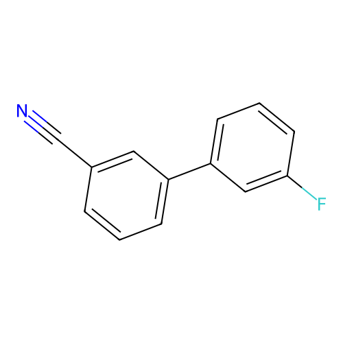 3-(3-Fluorophenyl)benzonitrile structure
