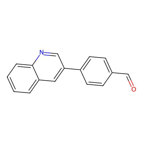 4-(Quinolin-3-YL)benzaldehyde structure