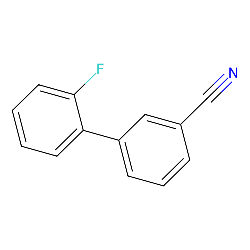 2'-Fluoro[1,1'-biphenyl]-3-carbonitrile structure