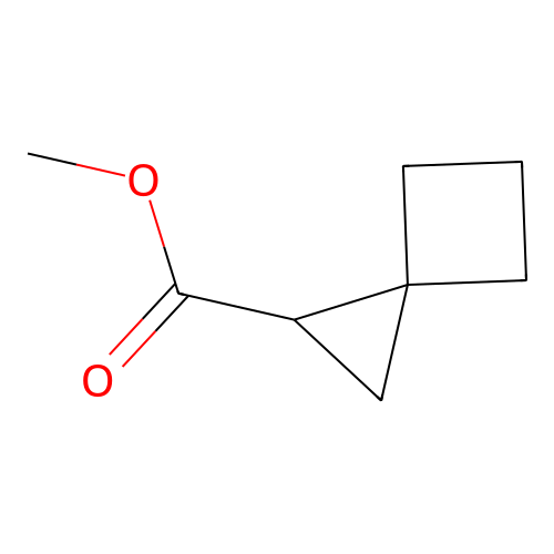 2-Methoxycarbonylspiro[2.3]hexane structure