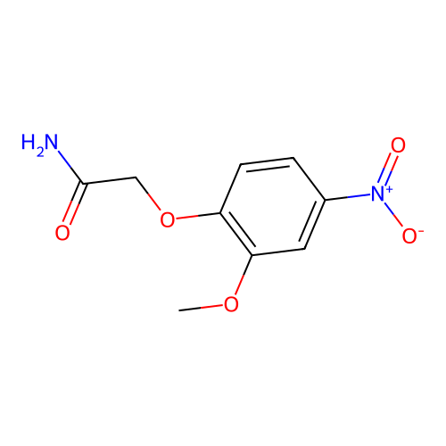 2-(2-Methoxy-4-nitrophenoxy)acetamide structure