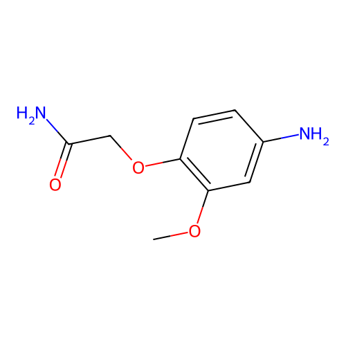 2-(4-Amino-2-methoxyphenoxy)acetamide structure