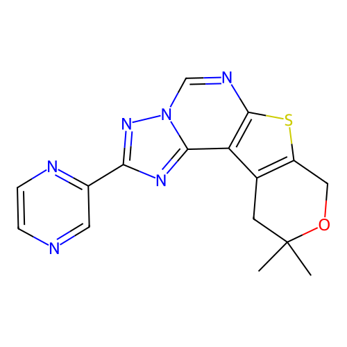 C16H14N6OS structure