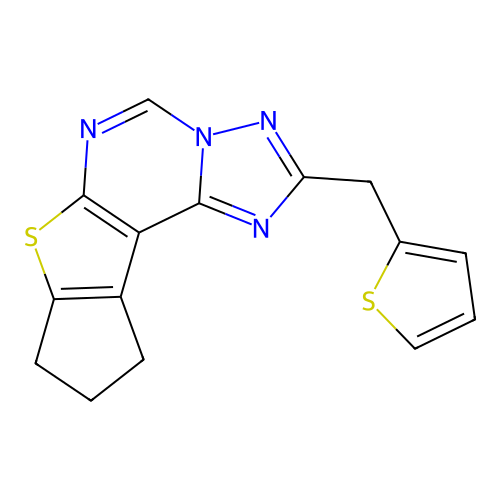 C15H12N4S2 structure
