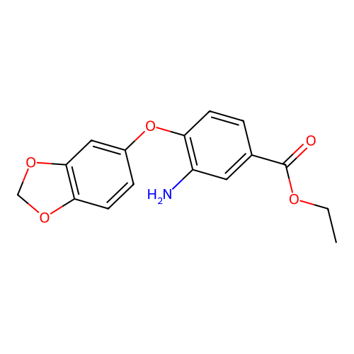 Ethyl 3-amino-4-(1,3-benzodioxol-5-yloxy)benzoate structure
