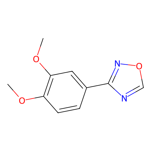 3-(3,4-Dimethoxyphenyl)-1,2,4-oxadiazole structure