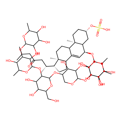 Marthasteroside A1 structure