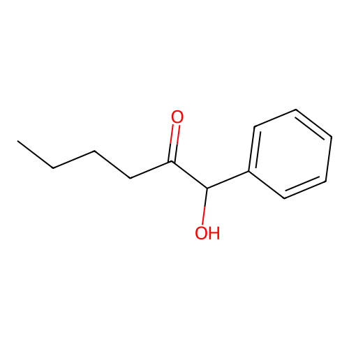 2-Hexanone, 1-hydroxy-1-phenyl- structure