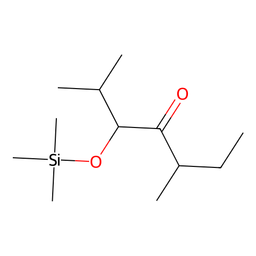 4-Heptanone, 2,5-dimethyl-3-[(trimethylsilyl)oxy]- structure