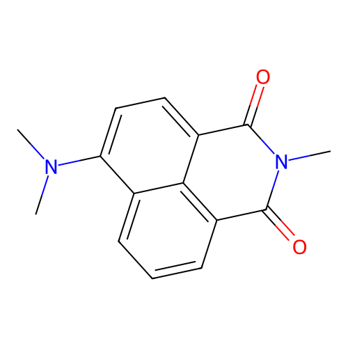 6-Dimethylamino-2-methyl-benzo[de]isoquinoline-1,3-dione structure