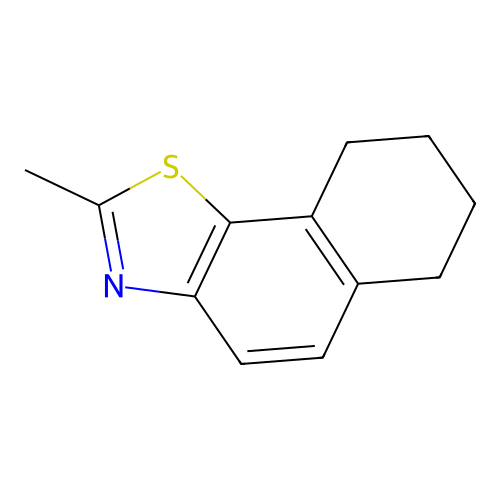2-Methyl-6,7,8,9-tetrahydrobenzo[g][1,3]benzothiazole structure