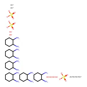 C18H45N6O3Pt3.3/2O4S structure