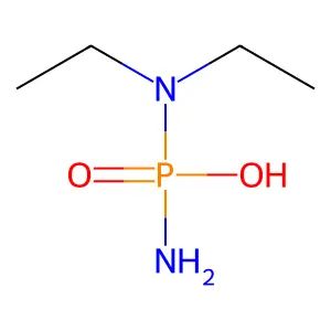 N,N-Diethylphosphoramide structure