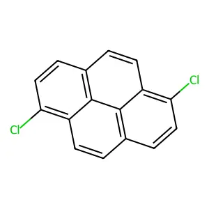 1,6-Dichloropyrene structure