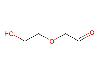2-(2-羟基乙氧基)乙醛 structure