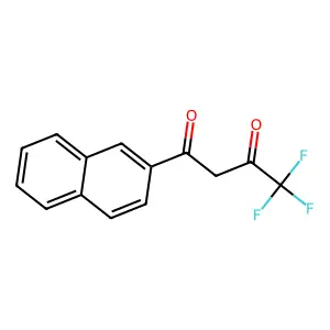 4,4,4-Trifluoro-1-(2-naphthalenyl)-1,3-butanedione structure