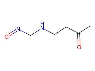 Methyl-3-oxobutylnitrosamine structure