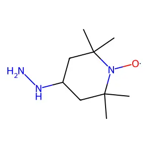 2,2,6,6-Tetramethylpiperidino-1-oxyl-4-hydrazine structure