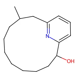 Hydroxymuscopyridine A structure
