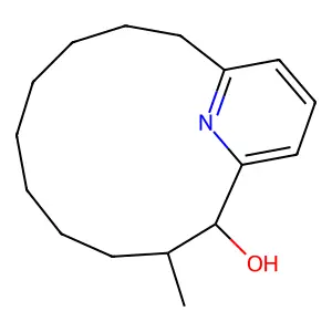 Hydroxymuscopyridine B structure