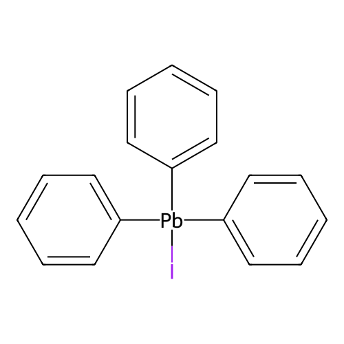 三苯基碘化铅 structure