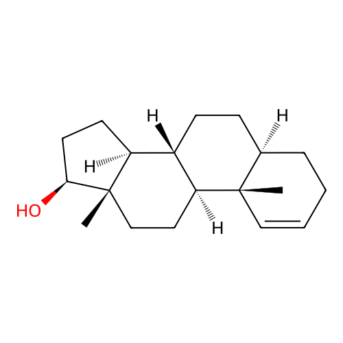 Androst-1-en-17-ol, (5a,17b)- (9CI) structure