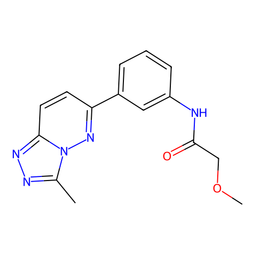 2-methoxy-N-(3-(3-methyl-[1,2,4]triazolo[4,3-b]pyridazin-6-yl)phenyl)acetamide structure
