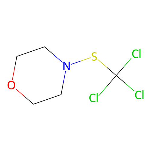 4-(Trichloromethylsulfanyl)morpholine structure