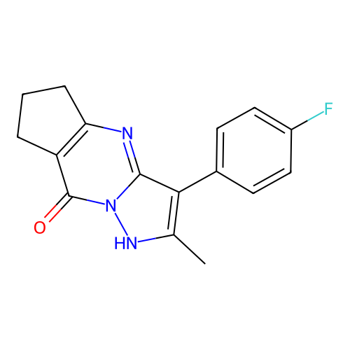 C16H14FN3O structure