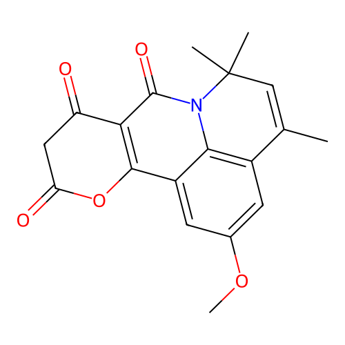 C19H17NO5 structure