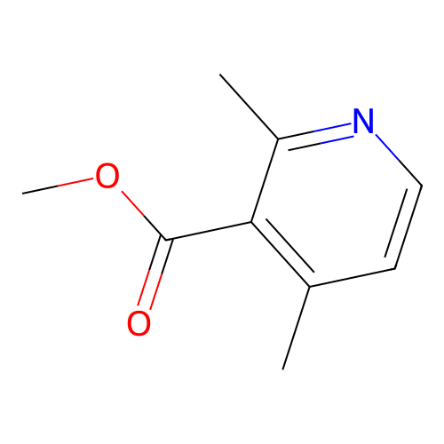 Methyl 2,4-dimethylnicotinate structure