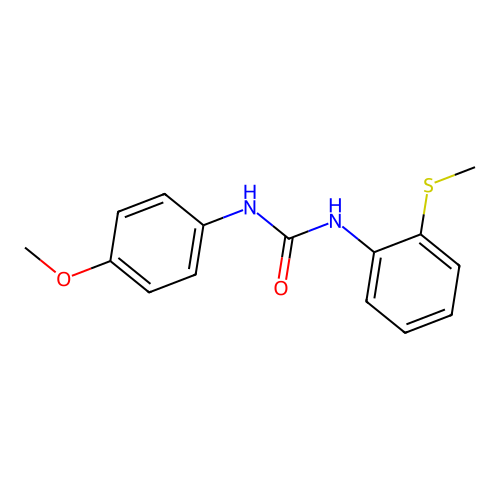 1-(4-Methoxyphenyl)-3-(2-methylsulfanylphenyl)urea structure