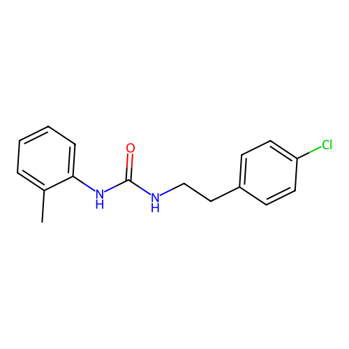 1-[2-(4-Chlorophenyl)ethyl]-3-(2-methylphenyl)urea structure