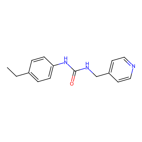 1-(4-Ethylphenyl)-3-(pyridin-4-ylmethyl)urea structure