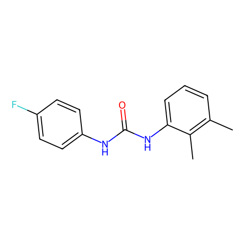 1-(2,3-Dimethylphenyl)-3-(4-fluorophenyl)urea structure