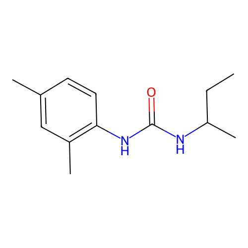 1-Butan-2-yl-3-(2,4-dimethylphenyl)urea structure