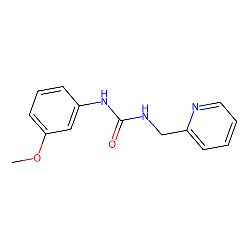 1-(3-Methoxyphenyl)-3-(pyridin-2-ylmethyl)urea structure