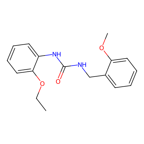 1-(2-Ethoxyphenyl)-3-[(2-methoxyphenyl)methyl]urea structure